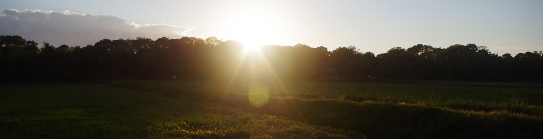 Sunset on the cape